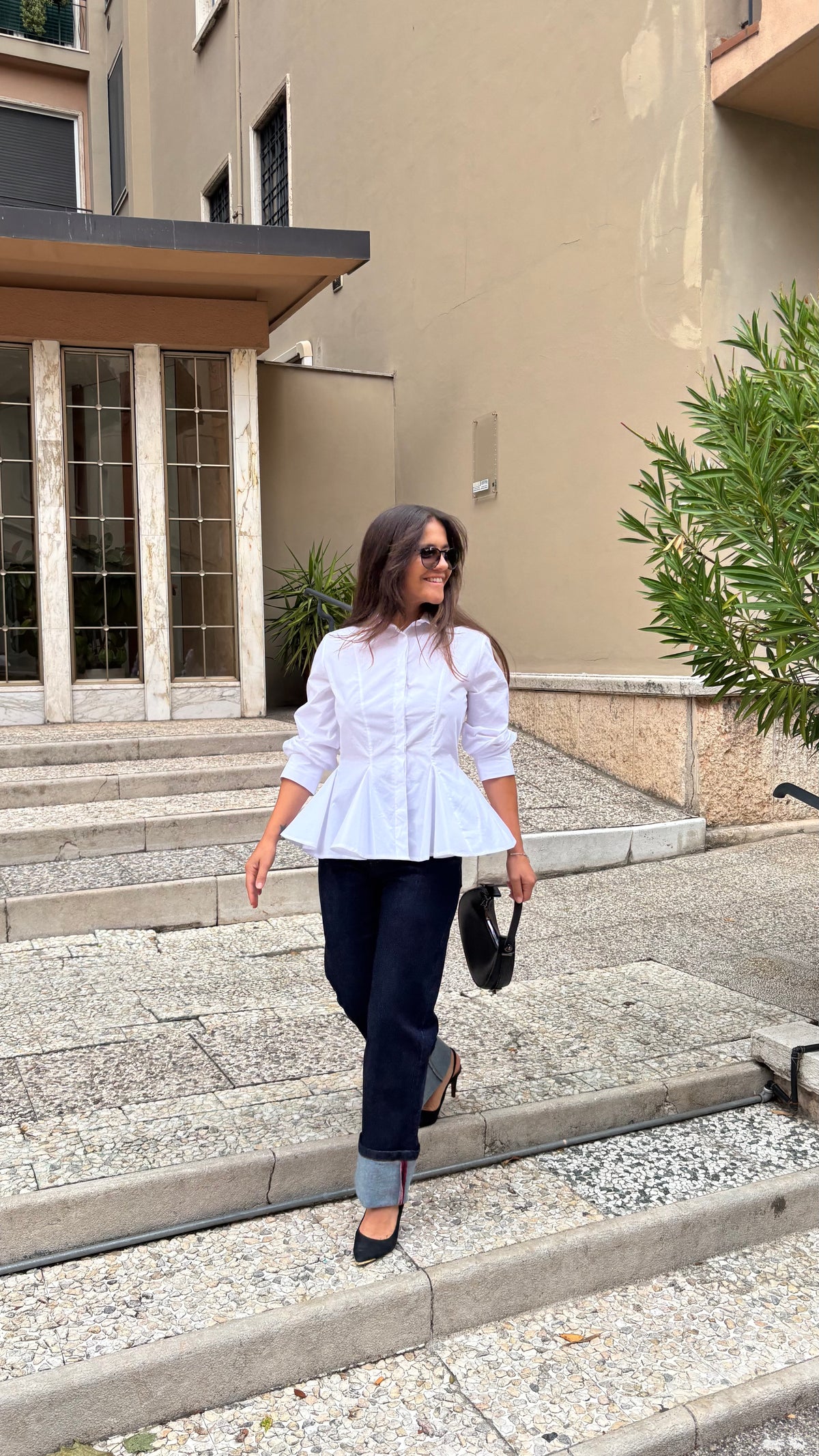 Camicia con Pinces Avvitata