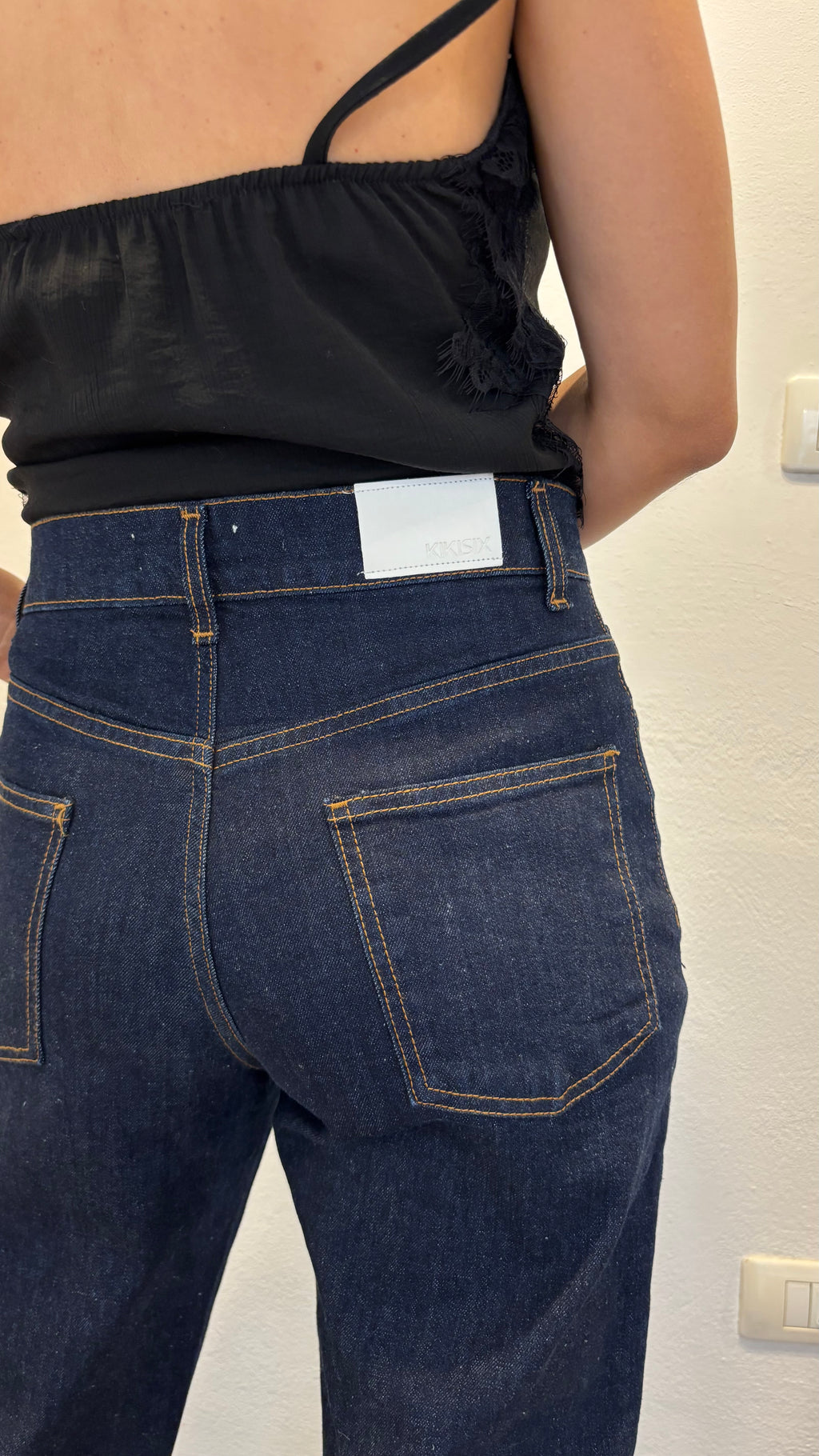 Jeans Dritto Scuro
