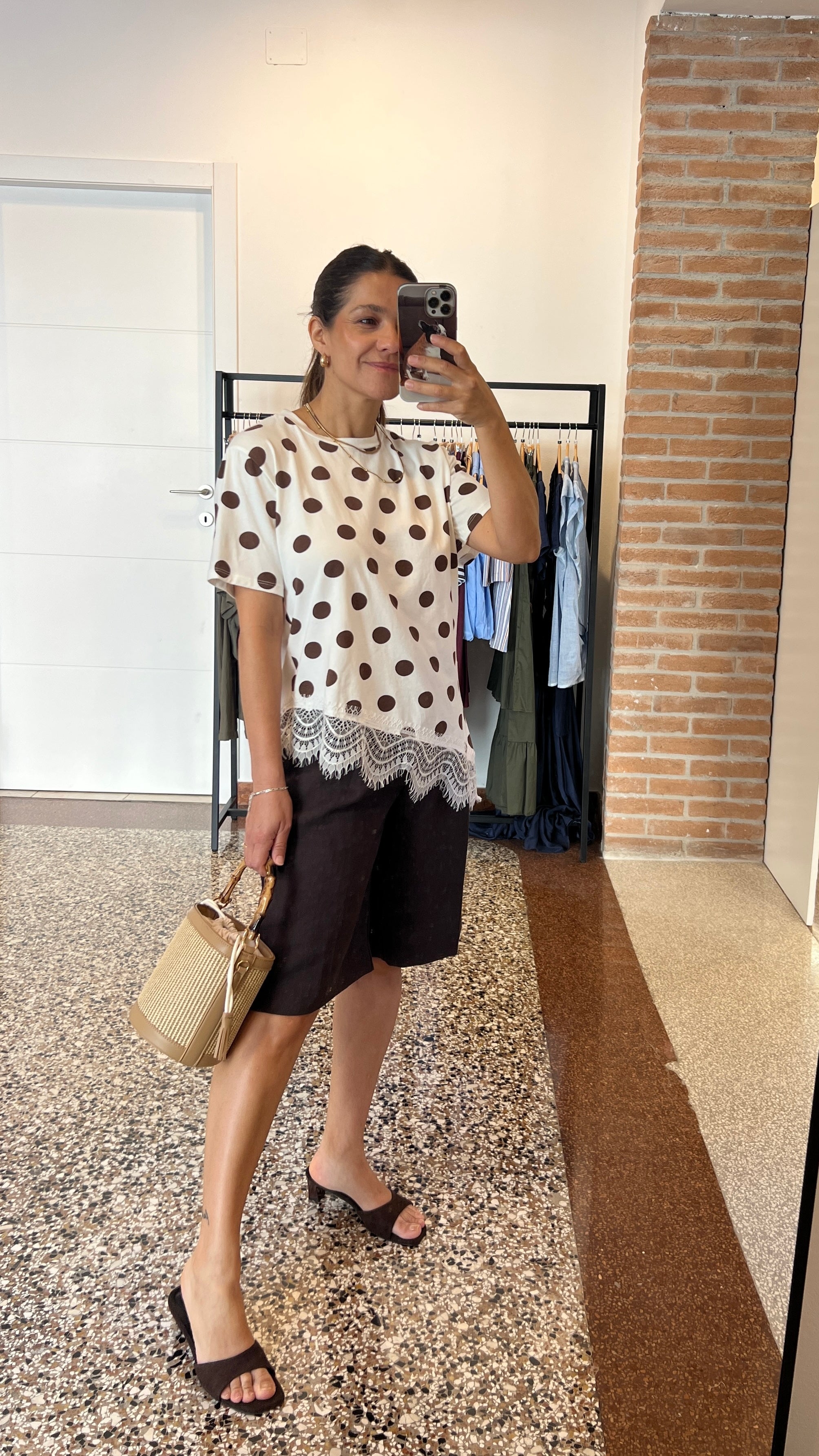 Maglia a pois
