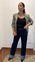 Jeans Dritto Scuro