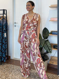Top con profilo macrame