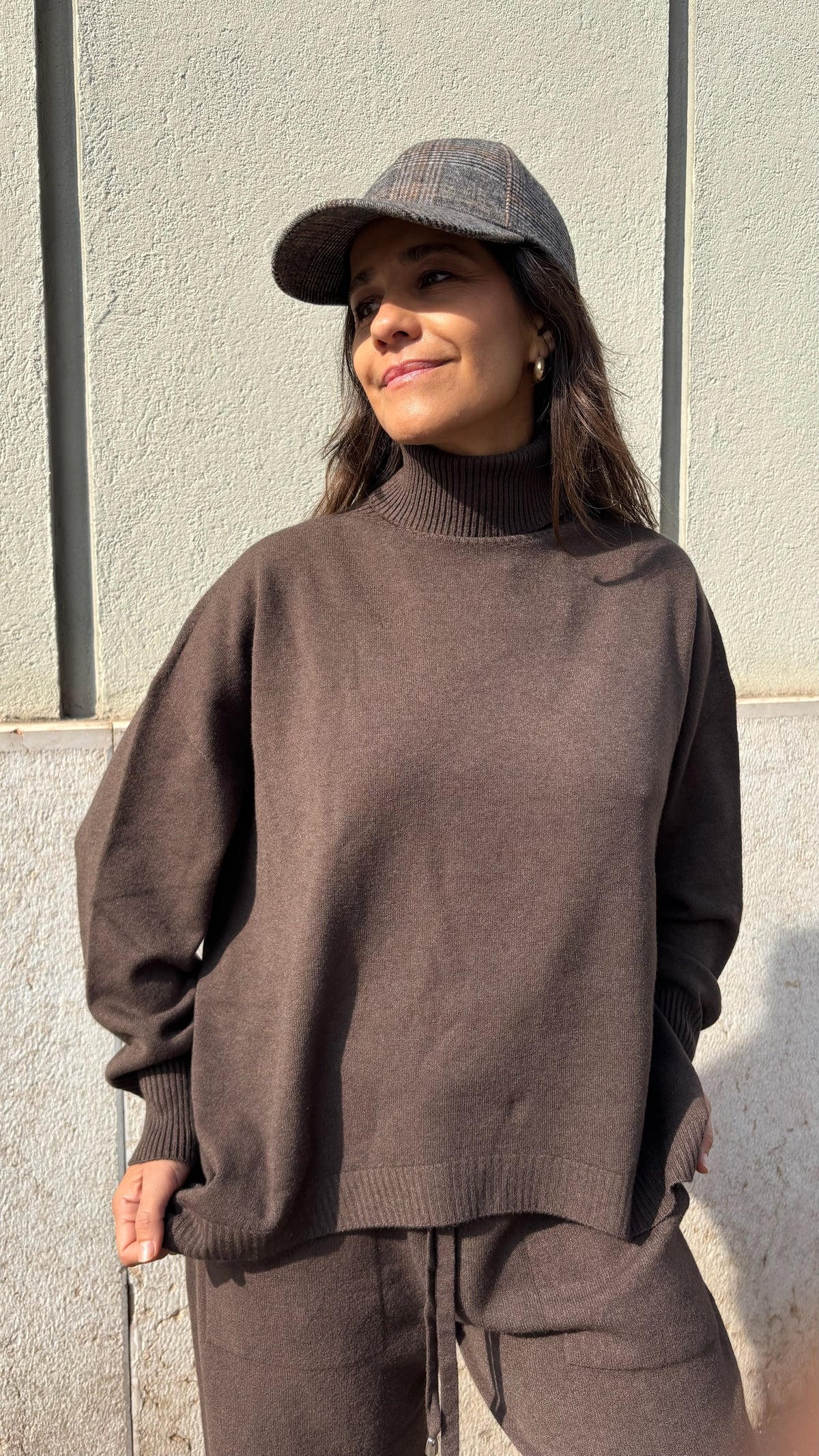 Completo Dolcevita Over + Pantalone