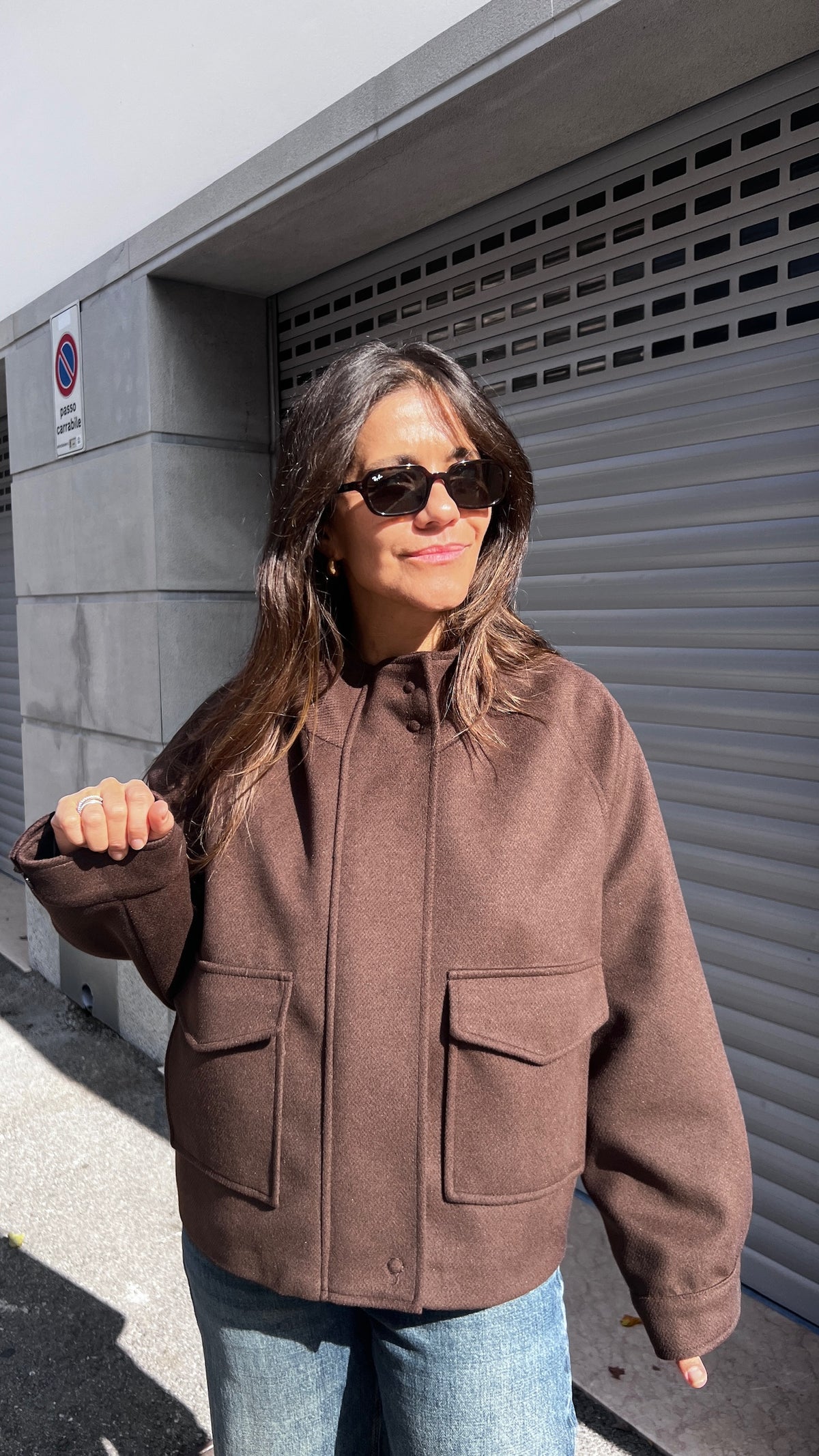 Bomber zip con Tasconi