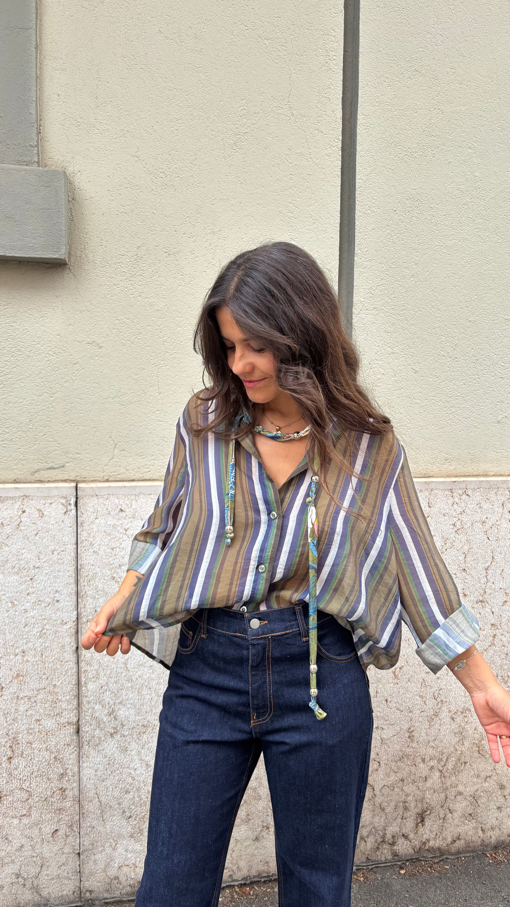 Camicia con collana