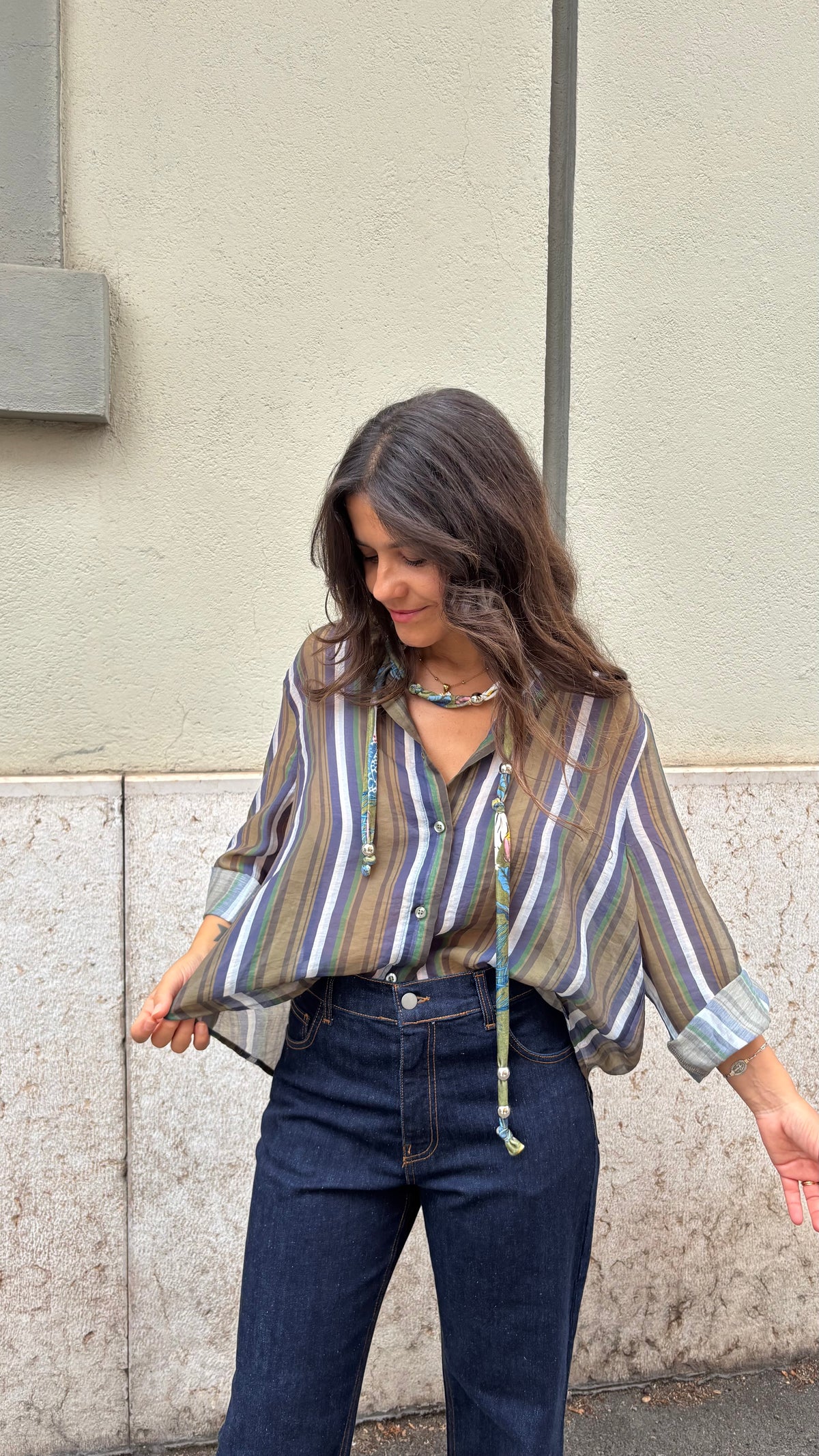 Camicia con collana