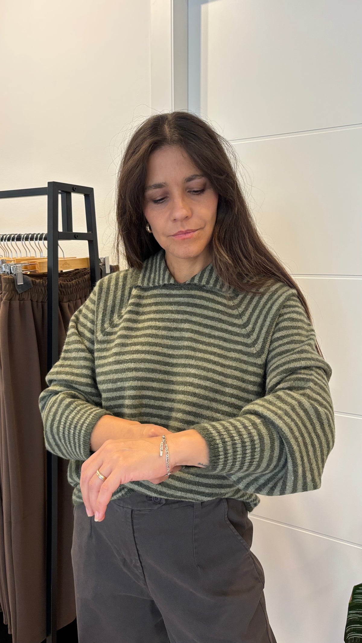Maglia rigata