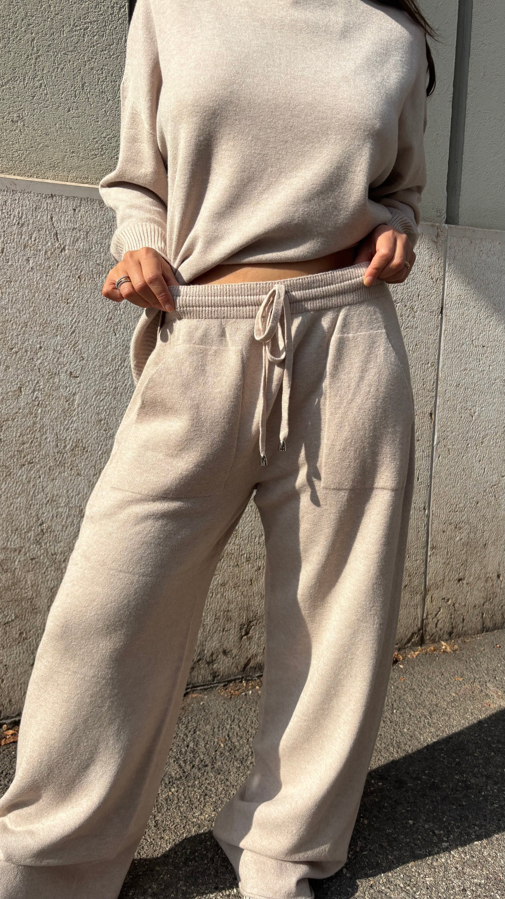 Completo Dolcevita Over + Pantalone
