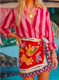 Gonna corta pareo fantasia tigre - Have one